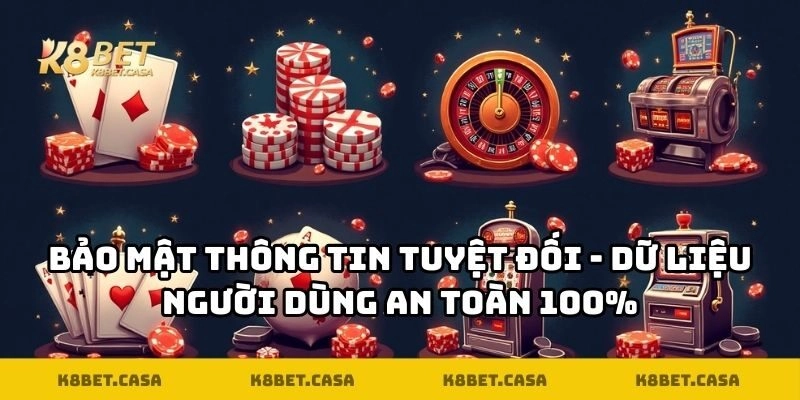 Bảo mật thông tin tuyệt đối - Dữ liệu người dùng an toàn 100%